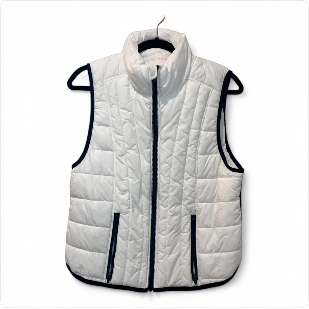 FREE PEOPLE Movement Women's Large Black Run This Puffer Vest Running Gorpcore